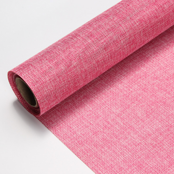 Флористична мішковина Pink 4598 фото