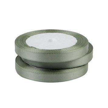 Стрічка атлас 1 см, Light Olive #65 4763 фото
