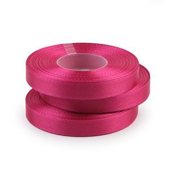 Стрічка атлас 1 см, Magenta #27 4756 фото