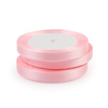 Стрічка атлас 1 см, Pale Pink #43 4760 фото