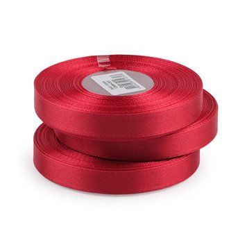Стрічка атлас 1 см, Scarlet #33 4758 фото