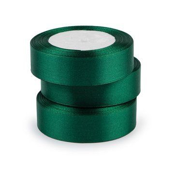 Стрічка атлас 2.5 см, Emerald #127 4735 фото