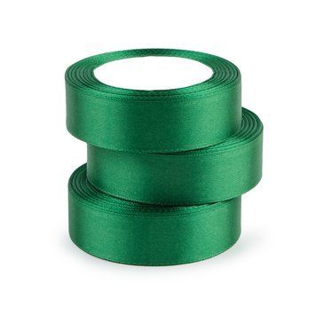 Стрічка атлас 2.5 см, Forest Green #19 (№118) 4513 фото