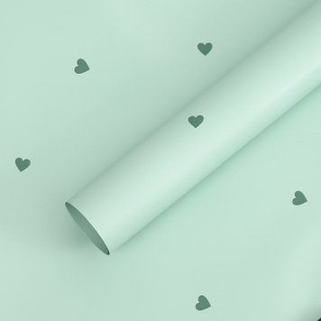 Калька "Hearts" Green 1126 фото