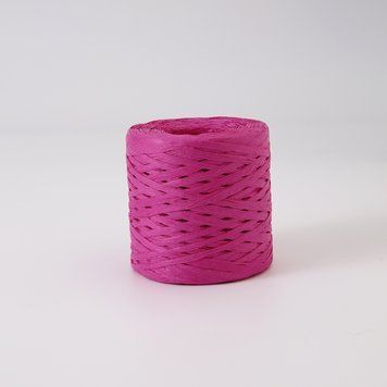Рафія целюлозна 0.5cm*200Y 03 Fuchsia 4781 фото