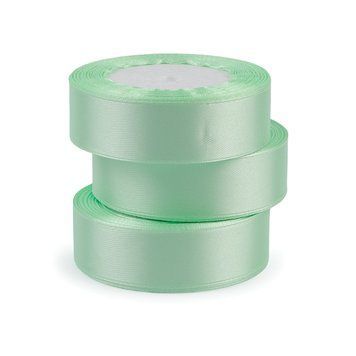 Стрічка атлас 2.5 см, Mint Green #80 4736 фото